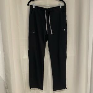 FIGS Black Yola Scrub Pant sz M